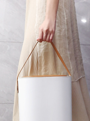 444Z wholesale trash can for home use, light luxury, simple, large waterproof with lid, intelligent induction automatic living room, kitchen and bathroom