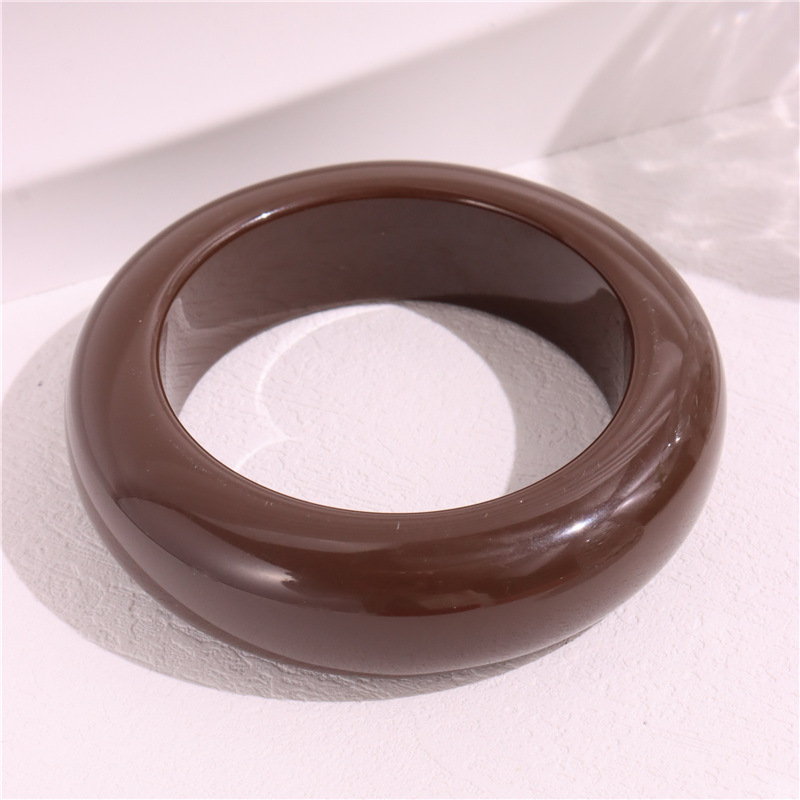Round, Marble Pattern All Seasons Season Vintage Style Classic Style Round Marble Resin Bangles Wholesale