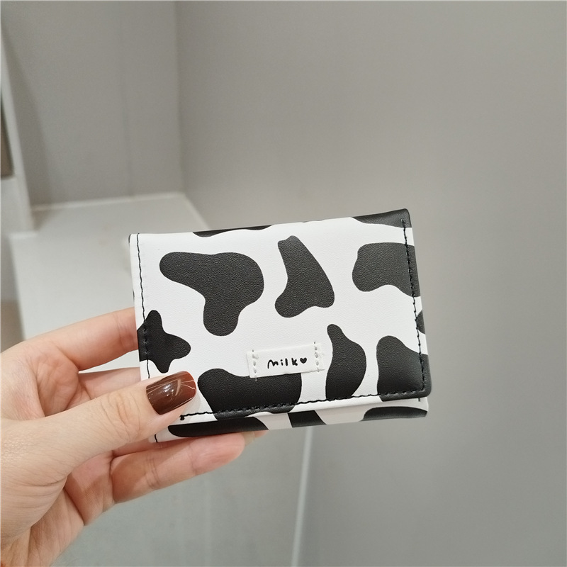 67g Weight Hidden Buckle Closure Type Small Wallets Bags Type 1 Piece Quantity Daily Occasion Pu Leather Material Animal, Cartoon Pattern All Seasons Season Women's Gender Cute Style Square Shape Women's Animal Cartoon Pu Leather Hidden Buckle Small Wallets 13