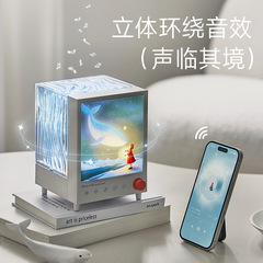 2025年极光宝盒氛围投影灯创意卧室床头浪漫小夜灯生日