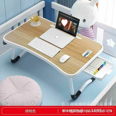 side, Car table board - injection-molded-one-piece-walnut-with-drawer-length-60-width-40-height-27