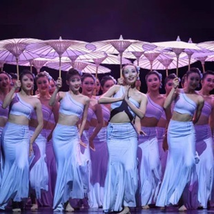 Cradle of Life Dance Clothing Dai Classical Performance Clothing Adult Ethnic Umbrella Dance Peacock Dance Fishtail Dress Performance Clothing