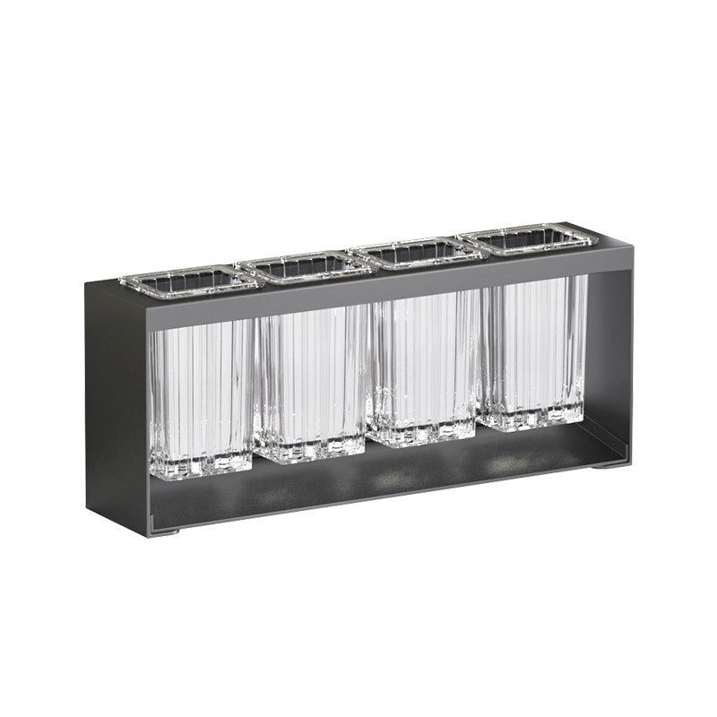 Encimera de cocina, estante para palillos, tubo para palillos domésticos, caja de almacenamiento de drenaje, cuchara multifuncional, tenedor, jaula para palillos de drenaje