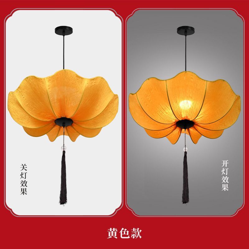 Yellow lotus leaf