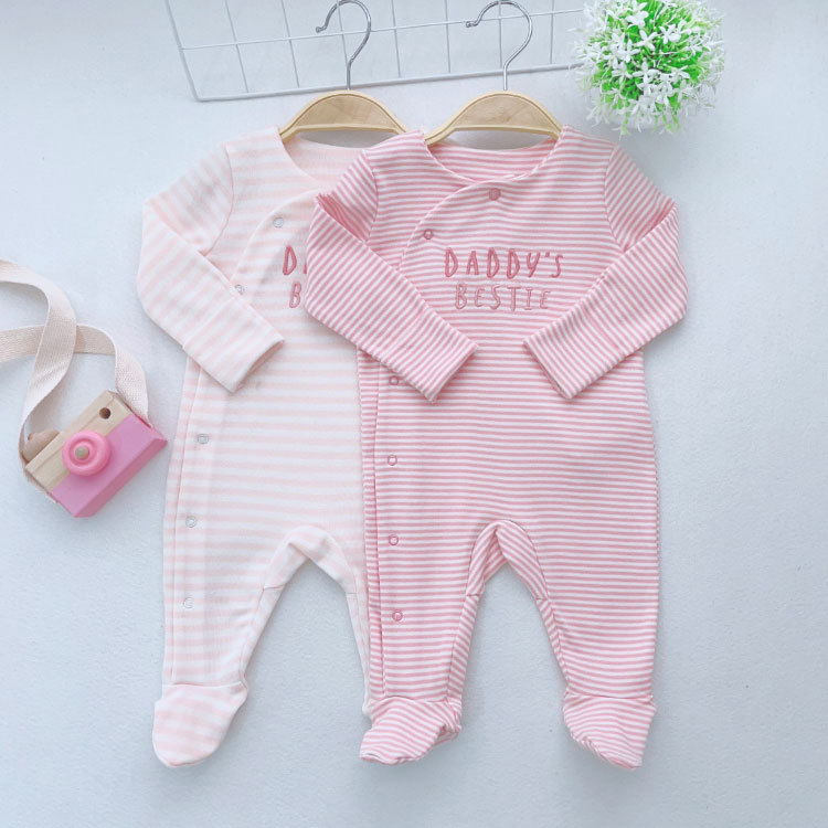 Cute Letter Cotton Jumpsuits display picture 1