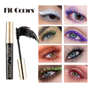 Cross-Border Fit Colors14 Colorful Mascara Christmas Stage Nightclub Thick Curls That Are Not Easy to Smudge When Exposed to Water