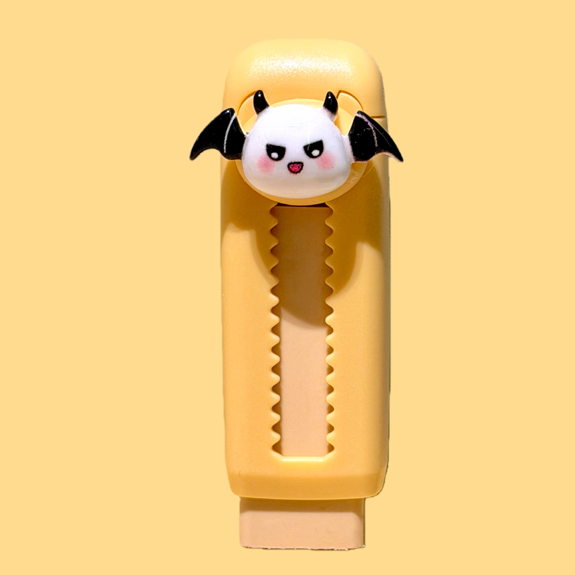 Creativo Halloween push-pull goma calabaza genio Halloween estudiantes papelería mayorista regalos de vacaciones para niños pequeños