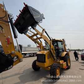 反铲装载机四驱铲车挖机一体两头忙装载机农用工程推土机工程铲车
