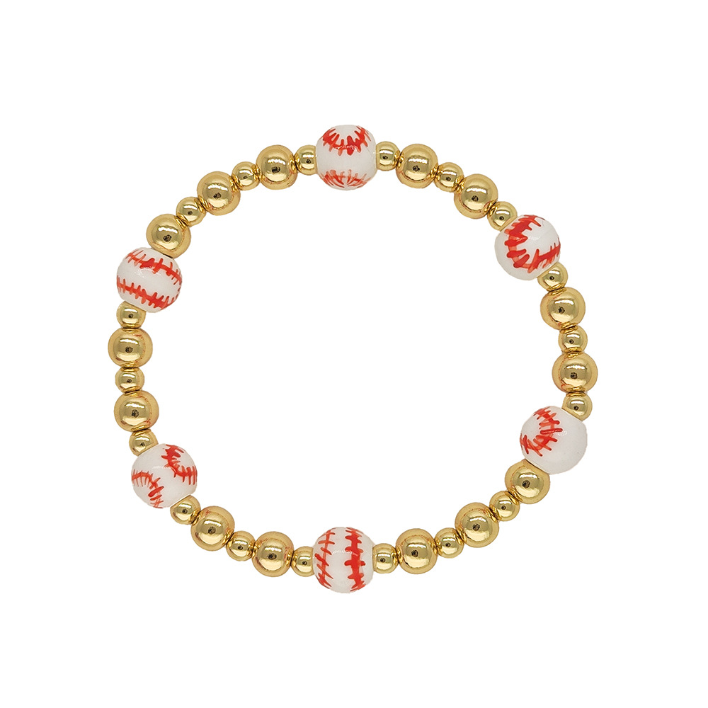 Retro Klassischer Stil Runden Oval Gemischte Materialien Perlen Frau Armbänder 1 Stück display picture 10