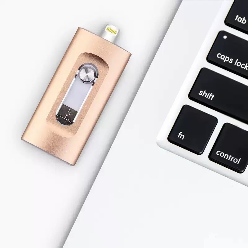 Apple 携帯電話に適した外国貿易クロスボーダー兼用 typecu ディスク スリーインワン高速大容量卸売 USB フラッシュドライブ 64GB|undefined
