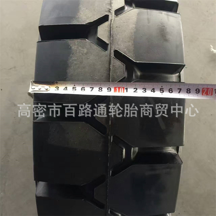 叉车轮胎23*9-10合力叉车胎 实心胎