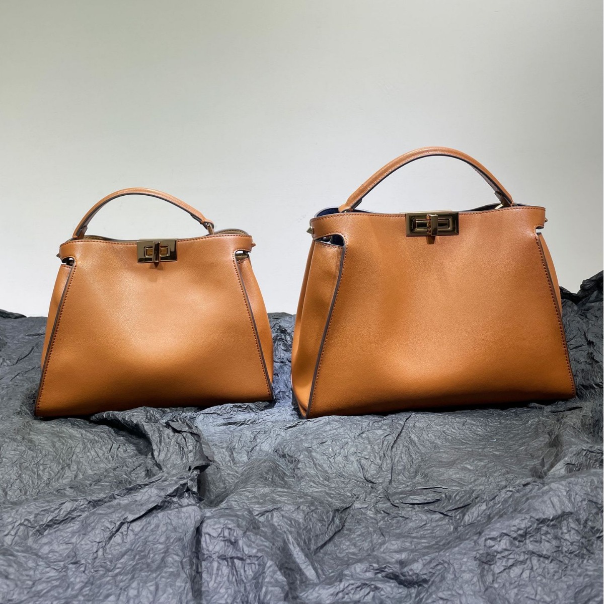 2023 New Classic Genuine Leather Cat Bag Handbag Shoulder Crossbody Bag For Women With Lock Cowhide Leather Purse - Thumbnail 4