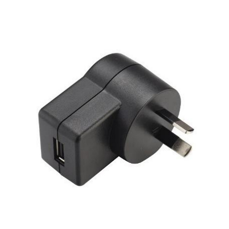 现货批发6W功率USB充电器车载电源 欧规 美标 澳规SAA GS CE ROHS