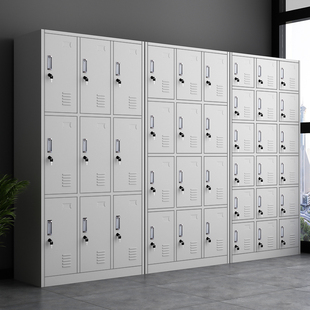 Six-Door Locker, Nine-Door Wardrobe, Iron Cabinet, Storage Cabinet, Factory Shoe Cabinet, Workshop Cupboard, Dormitory Employee with Lock