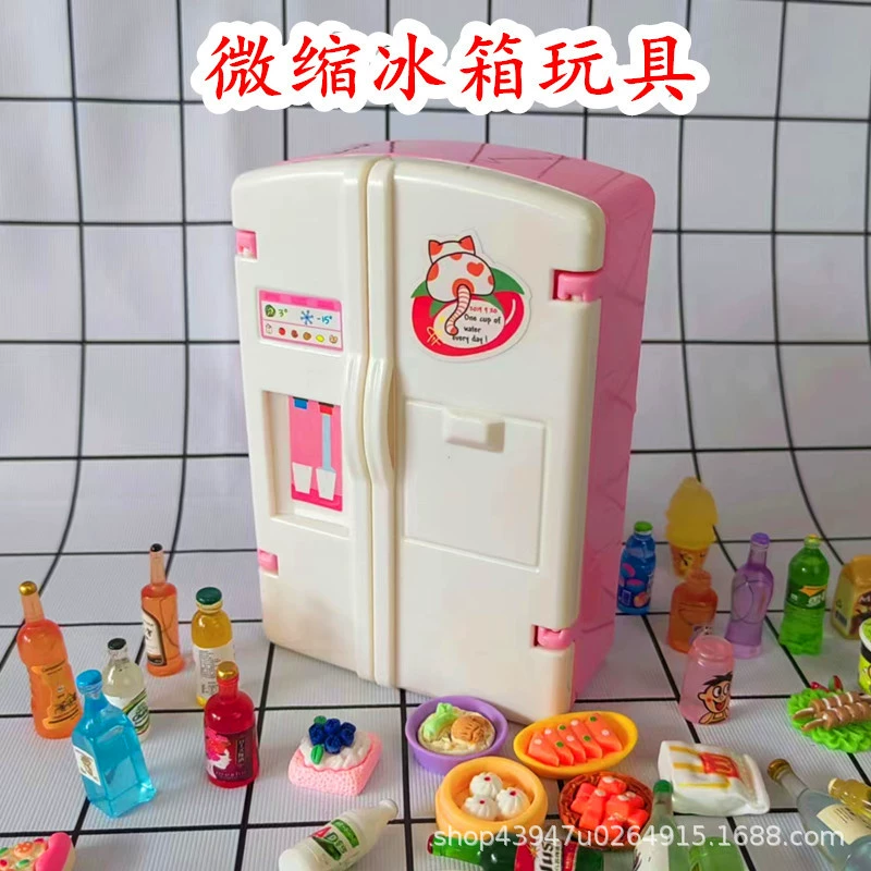 Кукольный домик Мини карманный холодильник Миниатюрная модель аксессуары для кукольного домика мебель реквизит украшения