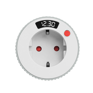 Mechanical Digital Display European Standard Timer 24-Hour Timing Socket Kitchen Timing Socket Digital Timer