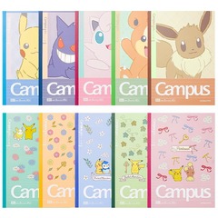 コクヨ ポケモン共同ブランド キャンパス ワイヤレス綴じノート B5 メモ帳 かわいいノート