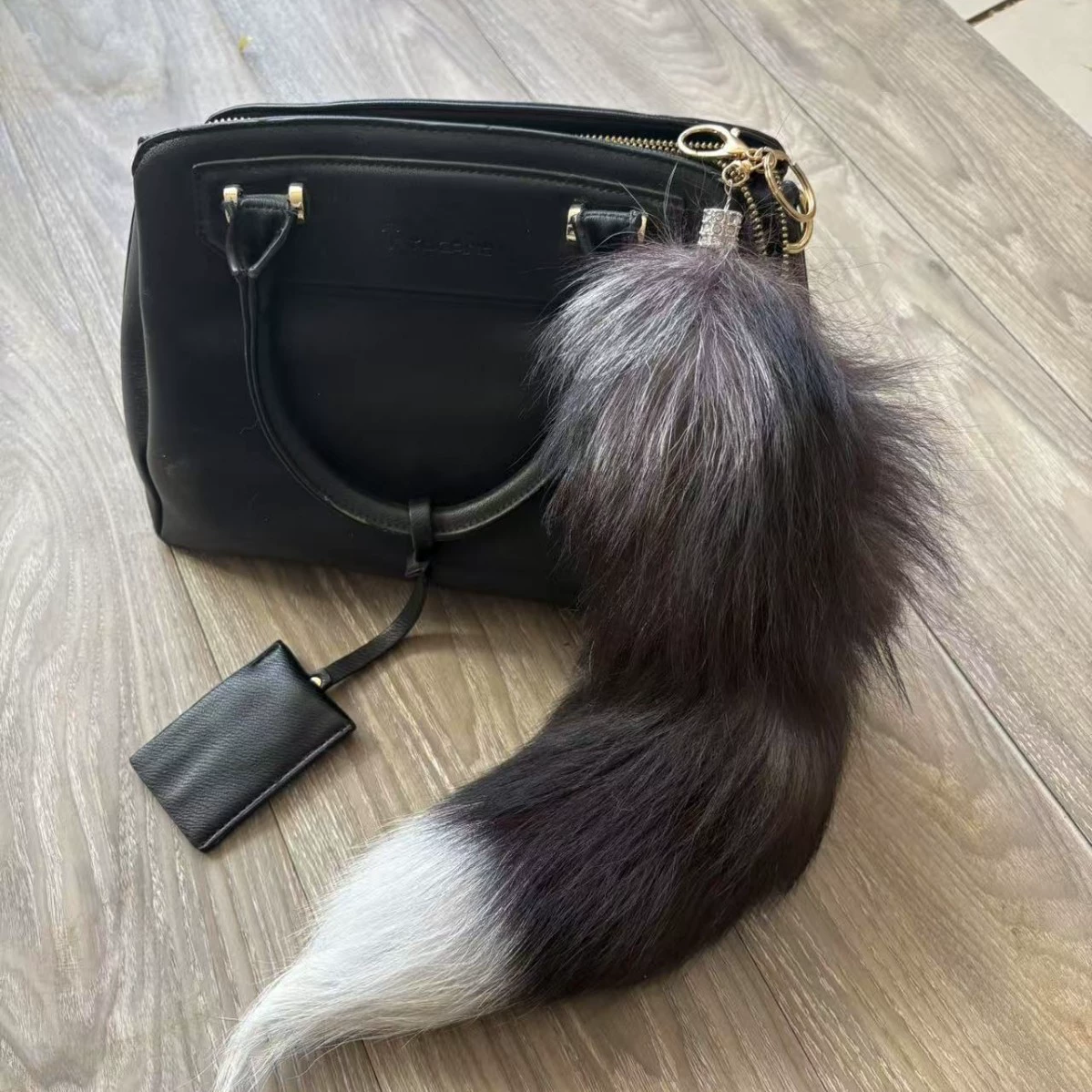 Очень большой пушистый кулон в виде лисьего хвоста, подвеска для сумки, аксессуары для одежды, аксессуары для одежды для выступлений