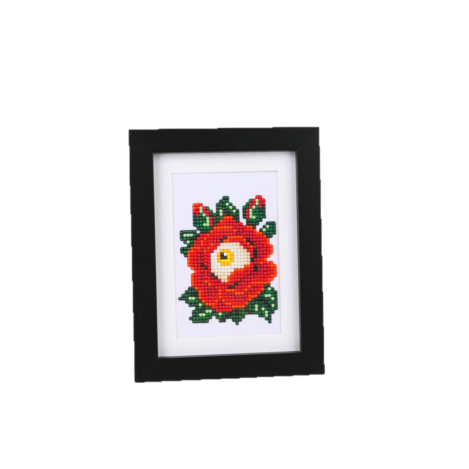 Transfronterizo 5D Diamante 5 * 7 pulgadas sin marco versión gótica Decorative Graffiti Horror Skull Stand