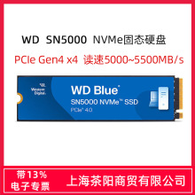 西数固态硬盘SN5000 500G1T/2TB M.2 NVMe蓝盘SSD WDS100T4B0E