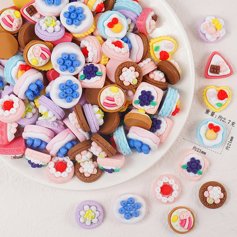 食品おもちゃパンシミュレーションミニチュア食品おもちゃ小さな装飾品樹脂 diy ジュエリーアクセサリーコンビニスーパーマーケット材料|undefined