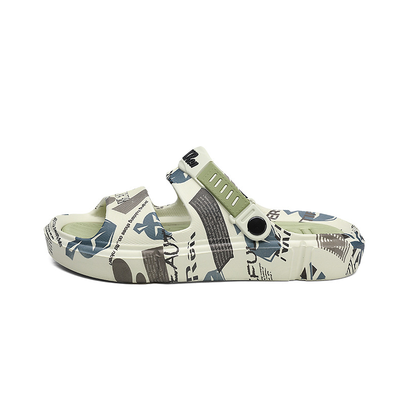 Sandalias para hombre, uso de verano, cinturón de doble uso, talón, antideslizante, pisando mierda, conducción, ocio, vadear, pesca, zapatos de playa junto al mar