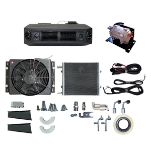 Yük Maşını 24V Elektrik Dəyişən Tezlikli Gizli Split 12V RV Ekskavator Parkinq Kondisioneri