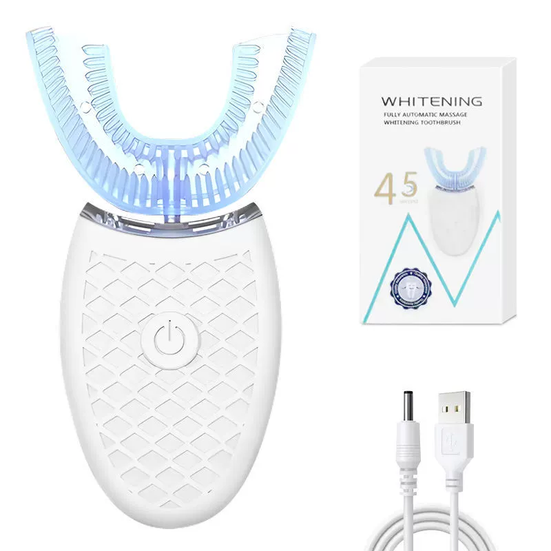 Handheld rechargeable soft waterproof toothbrush for traveling