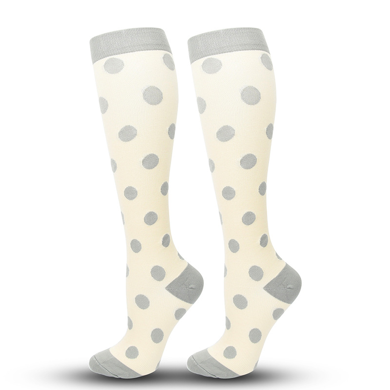 베이지 회색 점