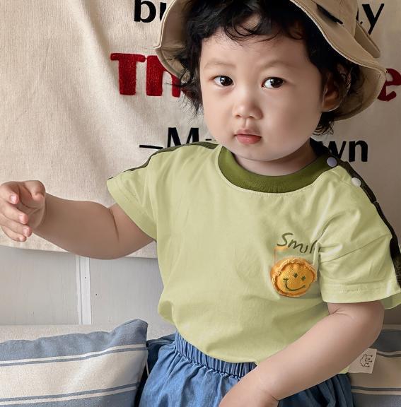 [Liquidación de verano para bebés y niños] mono de bebé verano nuevo traje de bebé ligero y transpirable