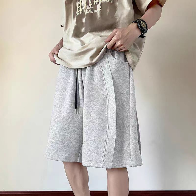 Simple Sports Shorts Men's Summer Fashion Brand 2024 New Casual Pants American Loose Men's Five-point Pants Simple Sports Shorts Men's Summer Fashion Brand 2024 New Casual Pants American Loose Men's Five-point Pants