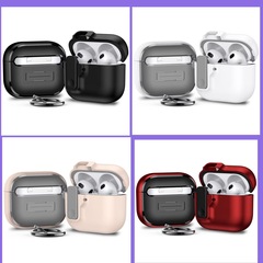 クロスボーダーロック式スナップカバーは、AirPods4イヤホンケース、pro2イヤホン、第1/2/3/4世代AirPods、Pro3に適しています。