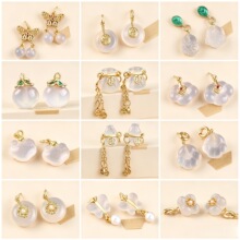 ��Ȼ�׬��С����diy���18k���������ִ������ʯˮ��С���