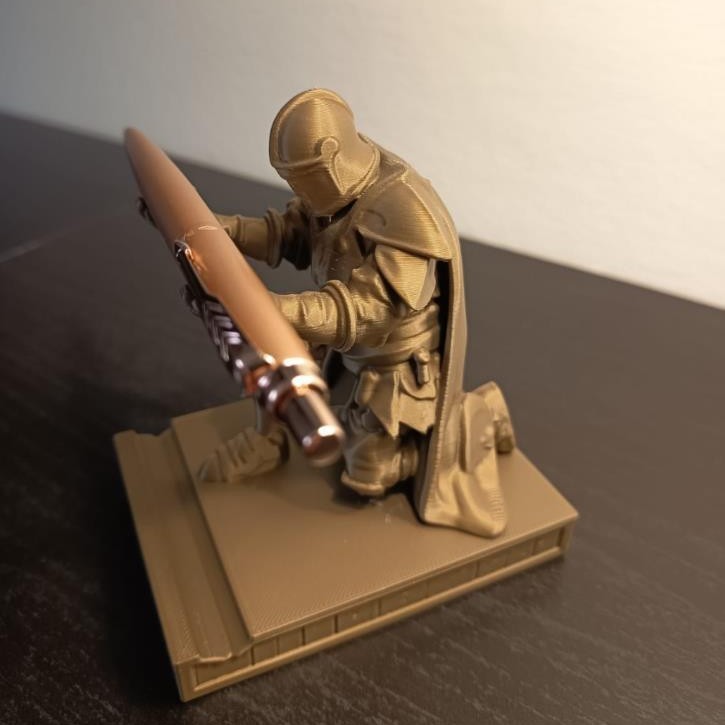3d打印万圣节笔骑士中世纪骑士笔筒笔架手机支架摆件跨境爆款笔托|undefined