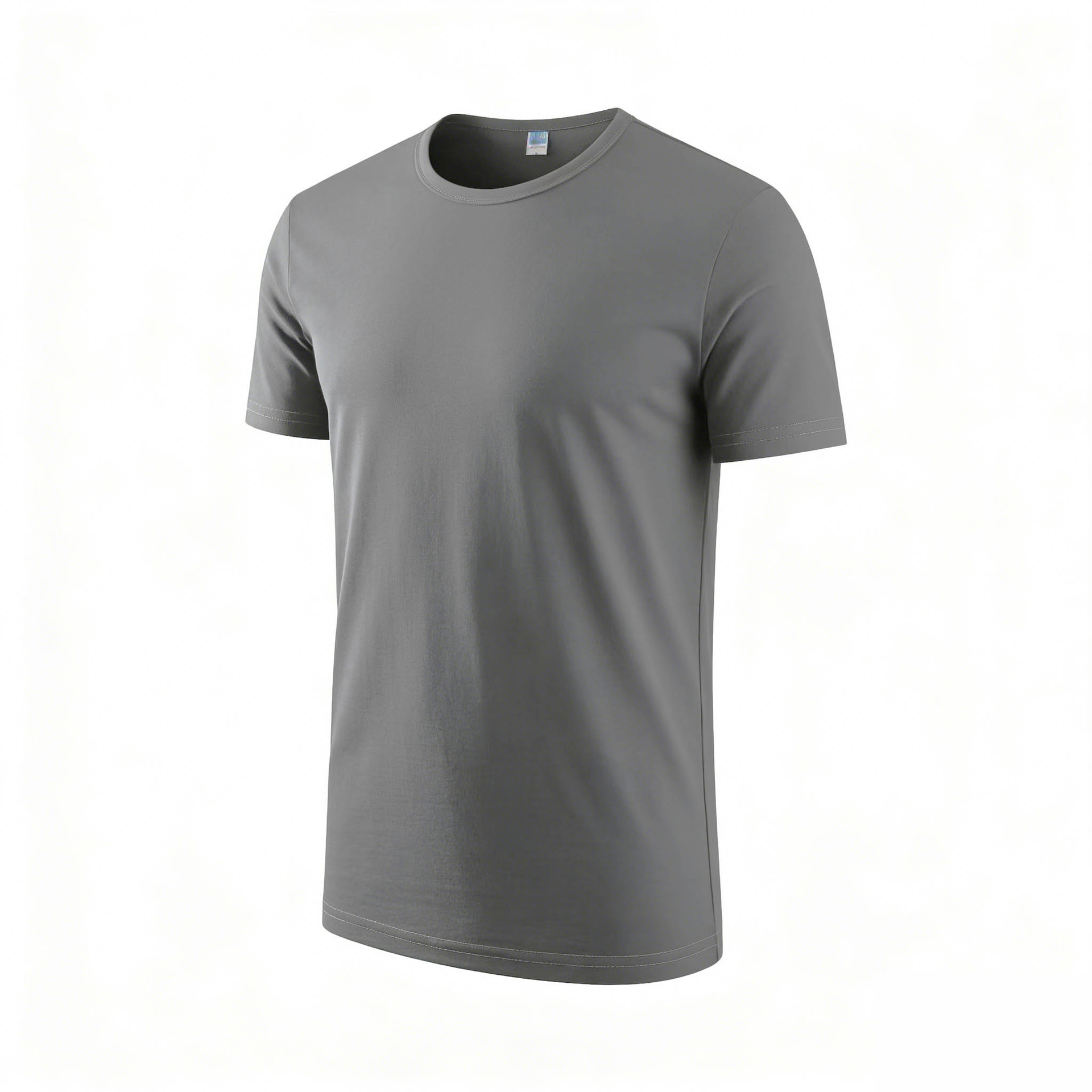 Verano secado rápido cuello redondo camiseta de manga corta camiseta cultural impresión de ropa de trabajo camiseta publicitaria ropa deportiva personalizada al por mayor