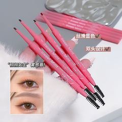 Sweetmint極細眉筆霧感滑らか自然毛インフルエンザ野生眉防水斜頭双頭細眉筆