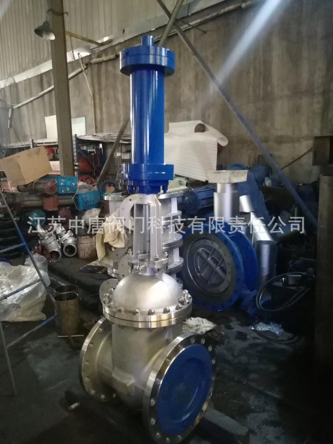 Z741W-25RL不锈钢316L液动闸阀 液动楔式闸板阀CF3M材质 法兰连接