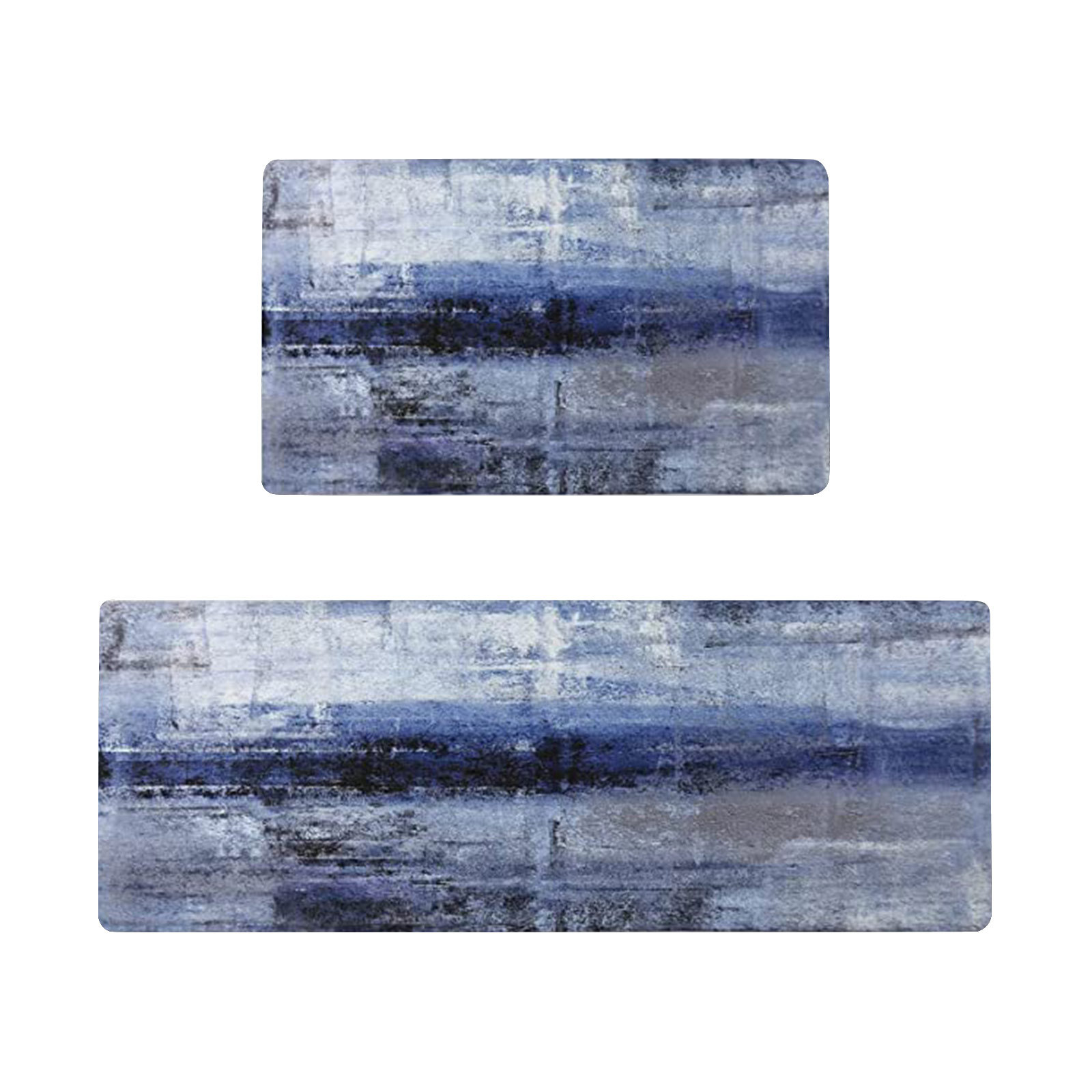 Tapis à thème de Noël, paillasson antidérapant et résistant aux taches, tapis absorbant pour salle de bain, entrée, cuisine_voghion.com