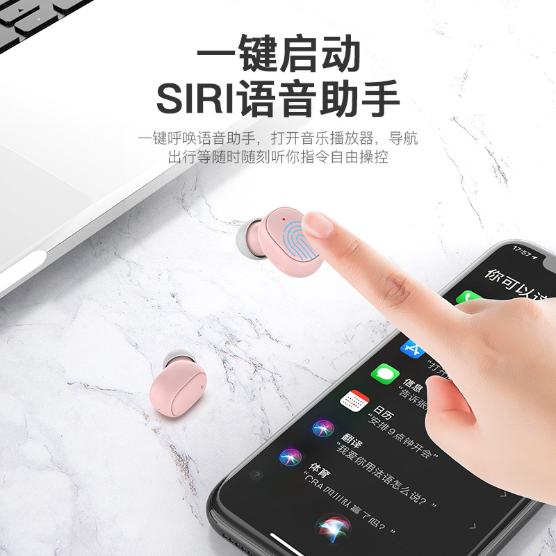 Cross-border A6S auriculares Bluetooth auriculares deportes corriendo auriculares estéreo inalámbrico negro