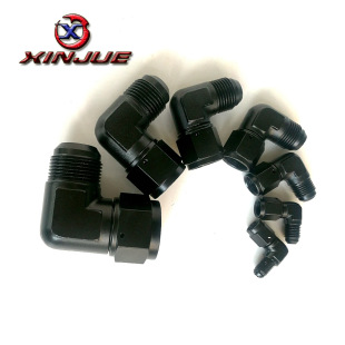 Automobile modified parts male turnkey forged reducer joint conversion thread AN adapter oil cooler joint