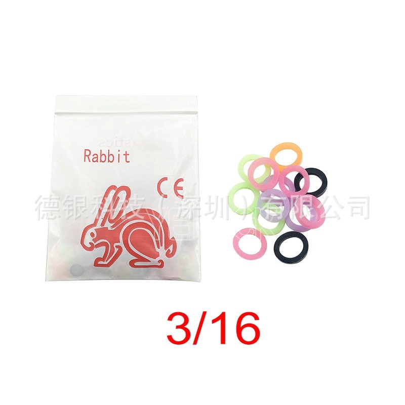 Anillo de goma de ortodoncia dental, corrección de ortodoncia, anillo de goma, consumibles de ortodoncia, anillo de ligadura oral, bolsa de tracción