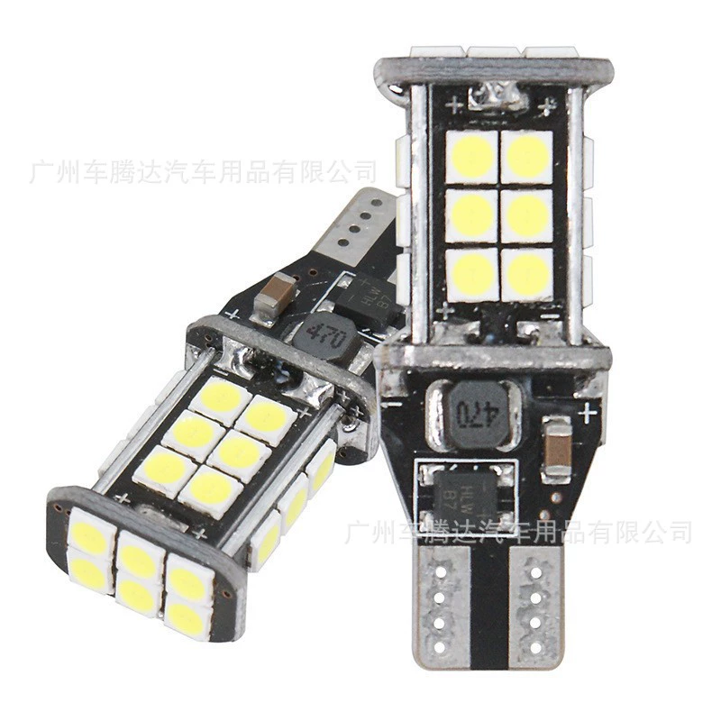 Популярный автомобильный сигнальный светильник T15E Rogue Light 3030 24SMD LED стоп-сигнал и задний ход