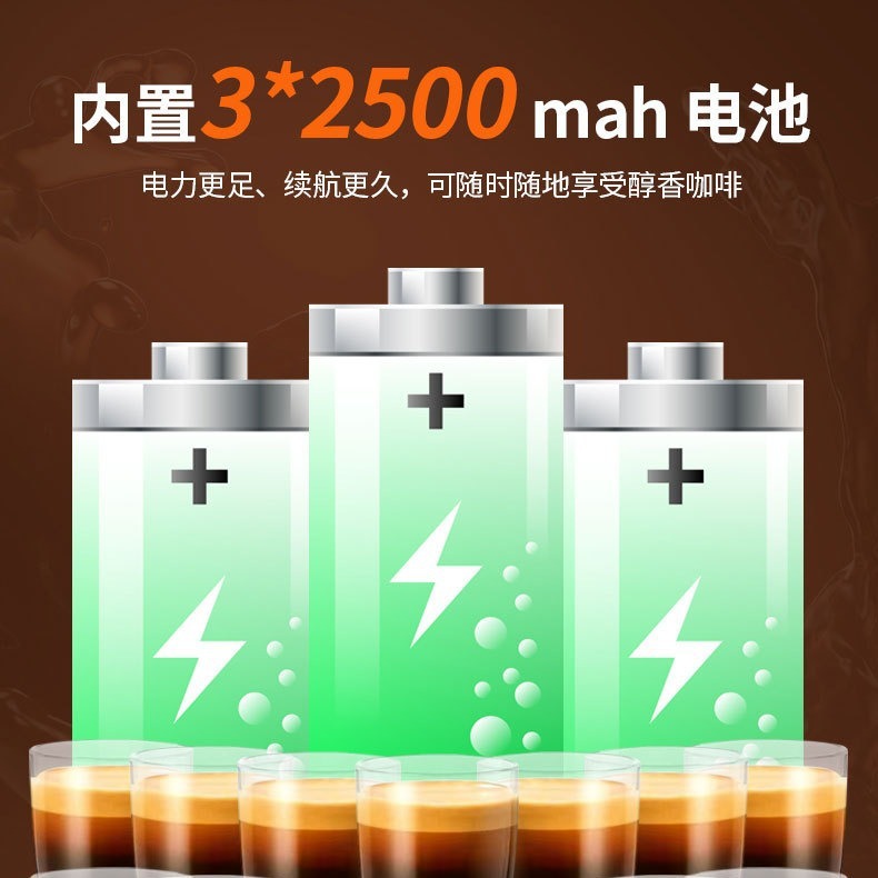 国境を越えた新しいカプセルコーヒーマシンエスプレッソポータブルコーヒーマシンコーヒーパウダーサイズカプセルスリーインワン|undefined