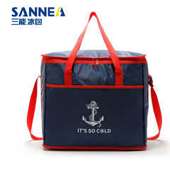 SANNE Oxford cloth insulation bag steamer aluminum film lunch bag outdoor picnic insulation lunch bag insulation ice bag