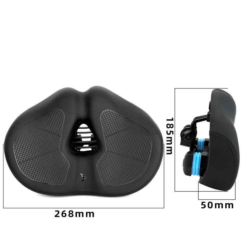 FMFXTRA 大型マウンテンバイクシート特殊形状 -311.999999999% off スタッキングシートクッション厚みのある防水運転サドル|undefined