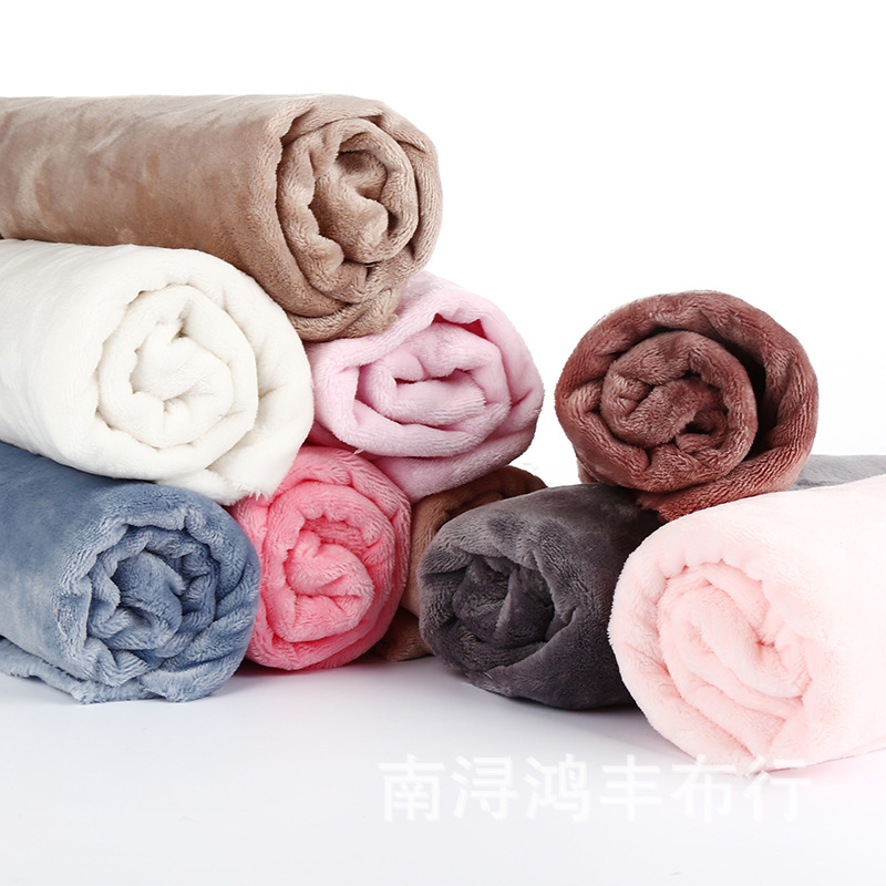 现货300g320G350克双面法兰绒 空调毯毛毯绒布法莱绒毛绒玩具面料-阿里巴巴