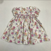 2025女童印花连衣裙 高档童裙工厂批发夏季新款外贸打揽裙子