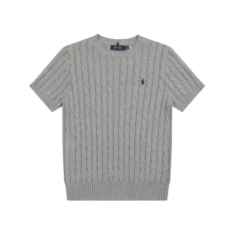 S Can Be Scanned with Qr Code Rl Ralph Lauren Pony Logo Embroidered Polo Short-Sleeved Knitwear Simple T-Shirt Top for Women S Can Be Scanned with Qr Code Rl Ralph Lauren Pony Logo Embroidered Polo Short-Sleeved Knitwear Simple T-Shirt Top for Women