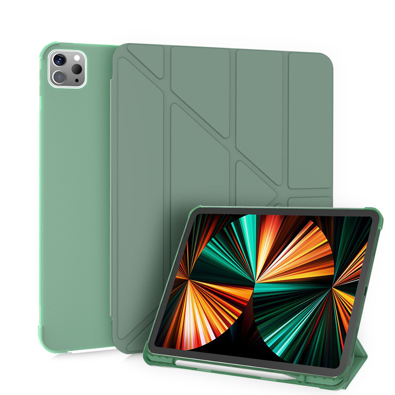 Suitable for Apple Tablet Ipadpro12 Protective Case 12.9inch Protective Case with Pen Slot Third, Fourth and Fifth Generation Y% Off