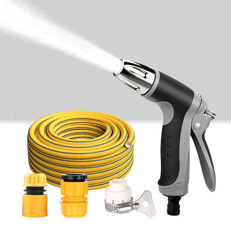 伸缩水管软管高压洗车水枪车用自来水冲洗神器家用多功能增压喷头